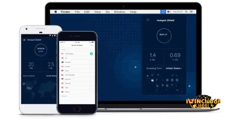 Hotspot Shield – Phần mềm Fake IP lý tưởng